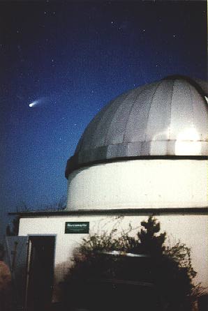 Hale-Bopp and observatory