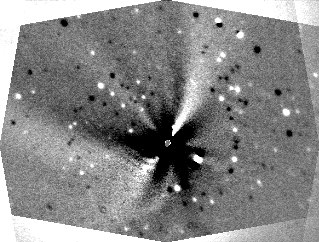 Hale-Bopp Rotations-Radial Shift-Algorithmus