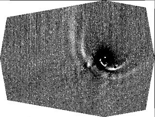 Hale-Bopp rotation radial-shift algorithm