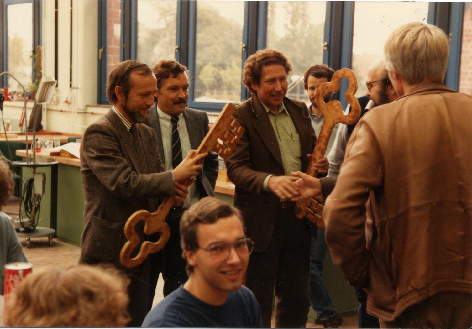 Schl�ssel�bergabe 1983